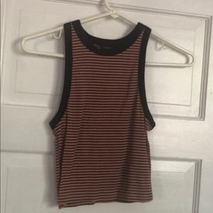 Pink& Navy blue tank top